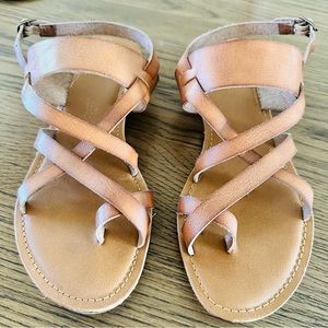 MADELINE Divania Slingback Brown Women's Sandals